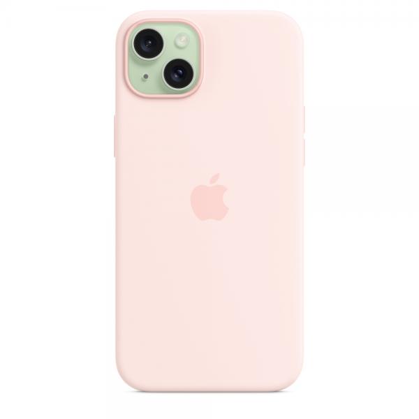 IPHONE 15 PLUS SILICONE CASE WITH MAGSAFE - LIGHT PINK