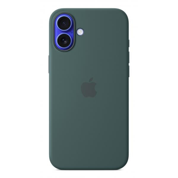 Custodia in Silicone per iPhone 16 Plus con MagSafe - Verde Lago
