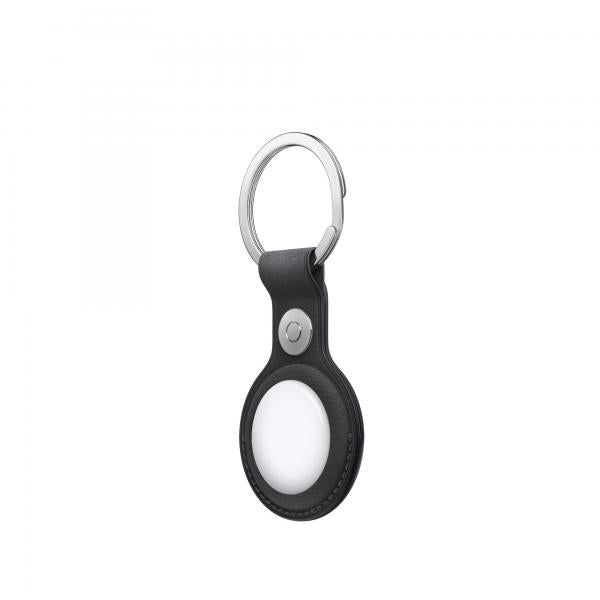 AirTag FineWoven Key Ring \\ Black