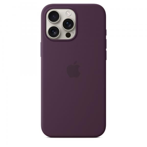 Custodia in Silicone per iPhone 16 Pro Max con MagSafe - Prugna