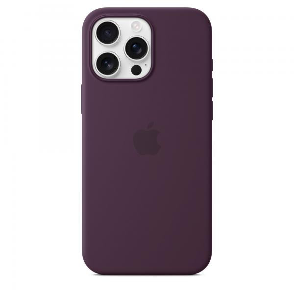 Custodia in Silicone per iPhone 16 Pro Max con MagSafe - Prugna