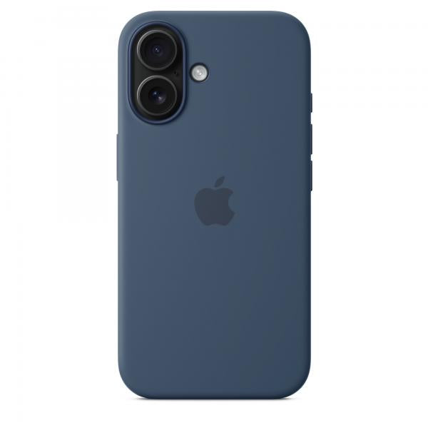 Custodia in Silicone per iPhone 16 con MagSafe - Denim
