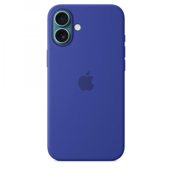 Custodia in Silicone per iPhone 16 Plus con MagSafe - Ultramarine