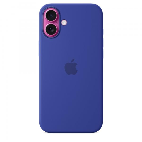 Custodia in Silicone per iPhone 16 Plus con MagSafe - Ultramarine