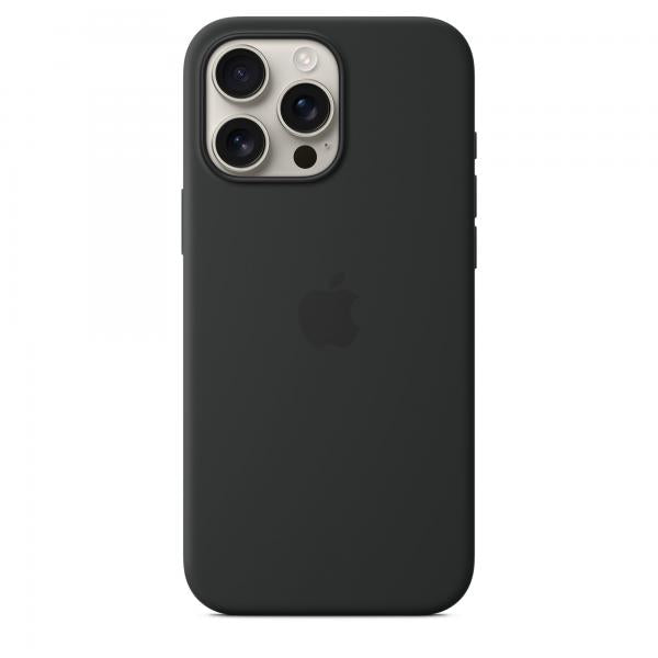 Custodia in Silicone per iPhone 16 Pro Max con MagSafe - Nero