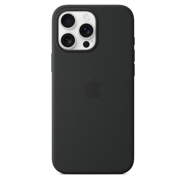 Custodia in Silicone per iPhone 16 Pro Max con MagSafe - Nero