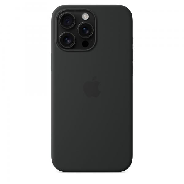 Custodia in Silicone per iPhone 16 Pro Max con MagSafe - Nero