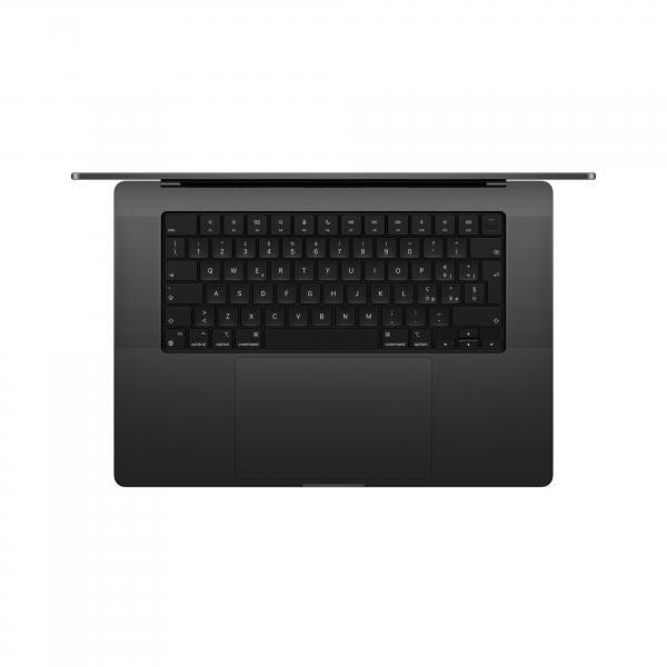 MacBook Pro 16" 512GB SSD \\ 48GB memoria, chip Apple M4 Pro 14-core CPU 20-core GPU - Nero siderale