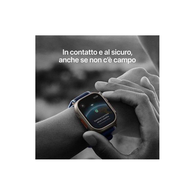 Apple Watch Ultra 3GPS + Cellular49mmNatural Titanium Case with Natural Titanium Milanese Loop - Medium