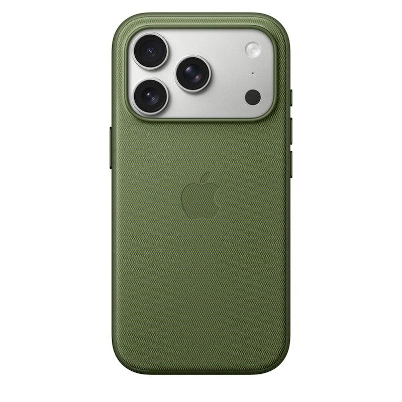 Custodia in tessuto TechWoven per iPhone17 Pro con MagSafe - Verde