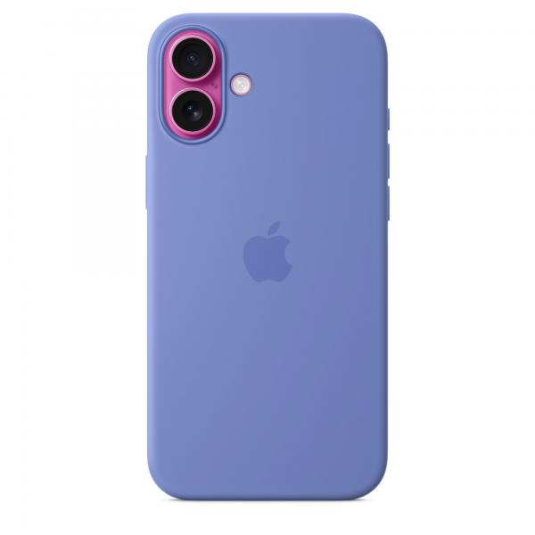 IPHONE 16 PLUS SILICONE CASE WITH MAGSAFE - PERIWINKLE