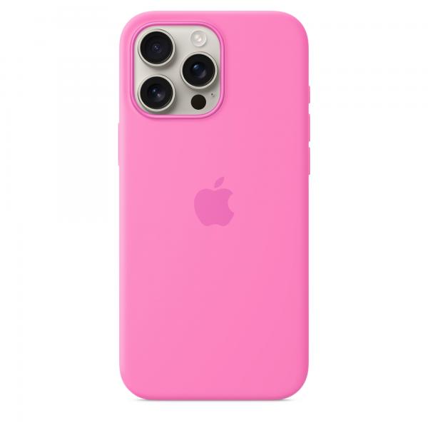 Custodia in Silicone per iPhone 16 Pro Max con MagSafe - Peonia