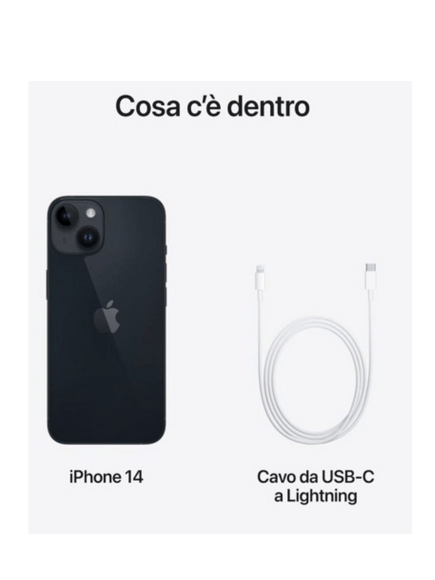 APPLE IPHONE 14 128GB STARLIGHT(white) ITALY