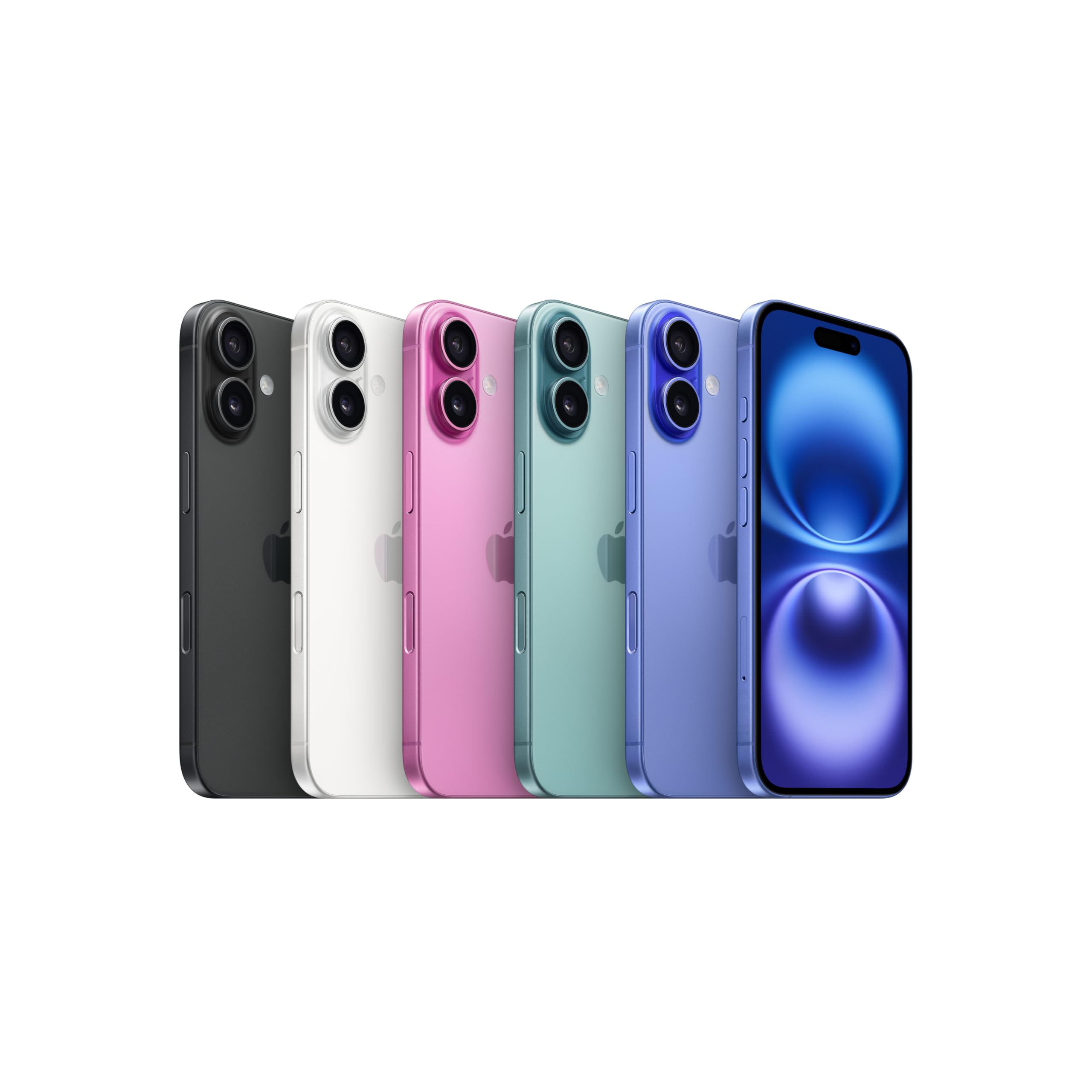 Apple iPhone 16 256 GB: Telefono 5G con Controllo fotocamera, chip A18 e tanta autonomia in più. Compatibile con AirPods; Nero
