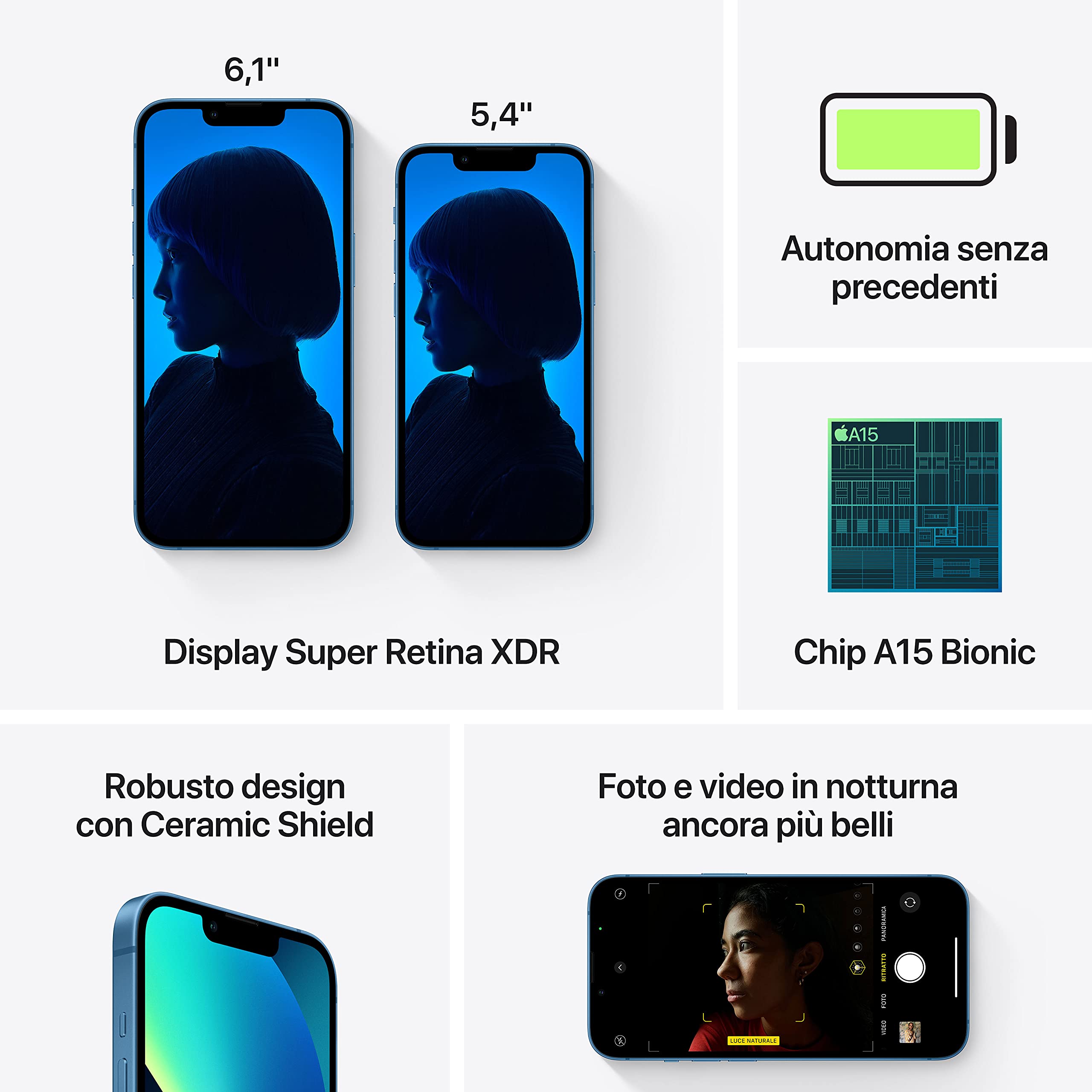 Apple iPhone 13 (128 GB) - Galassia