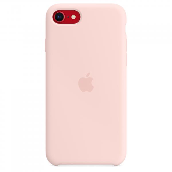 Custodia in Silicone per iPhone SE - Rosa Creta