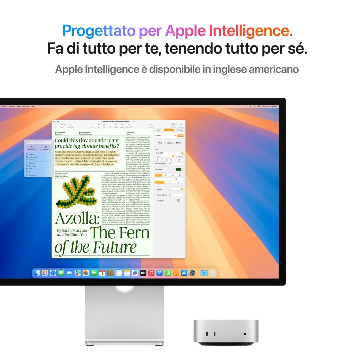 Mac mini - 512 GB \\ chip Apple M4 CPU 10-core GPU 10-core 16 GB di memoria unificata