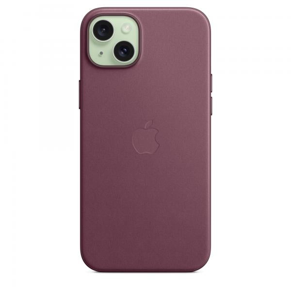 Custodia in Tessuto Firewoven per iPhone 15 Plus con MagSafe - Bordeaux