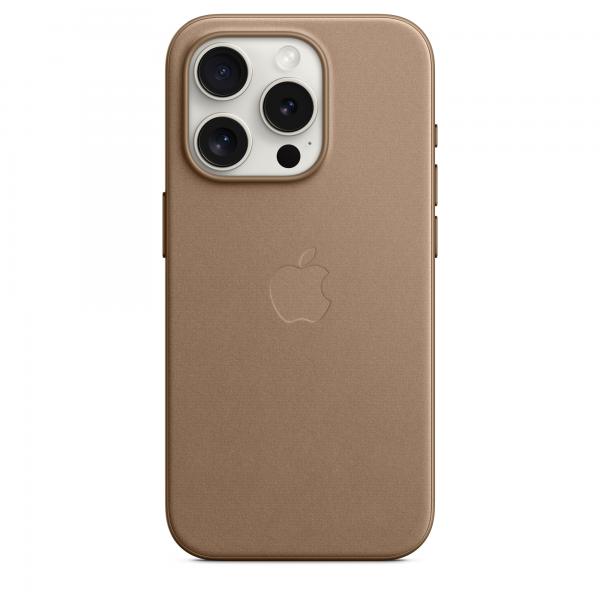 IPHONE 15 PRO FINEWOVEN CASE WITH MAGSAFE - TAUPE