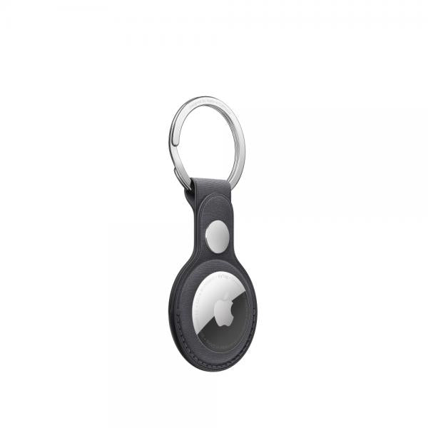 AIRTAG FINEWOVEN KEY RING - BLACK