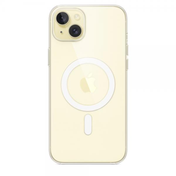 Custodia Trasparente per iPhone 15 Plus con MagSafe