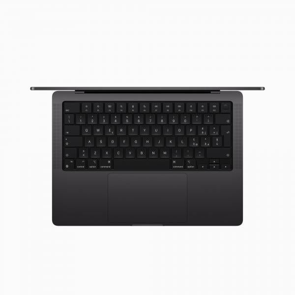 MacBook Pro 14" Chip Apple M3 Pro con 11-core CPU e 14-core GPU, 512GB SSD - Nero siderale