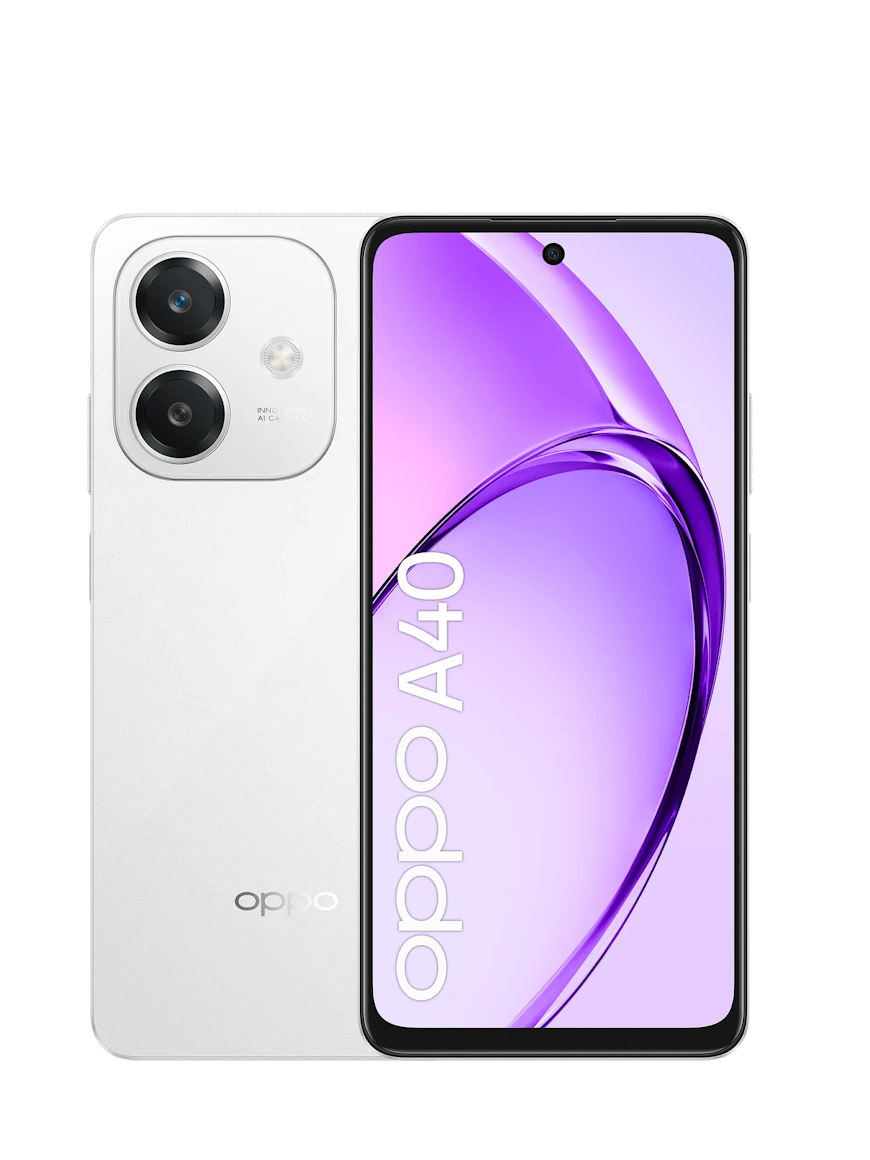 OPPO A40 128GB 6GB RAM STARLIGHT WHITE ITA