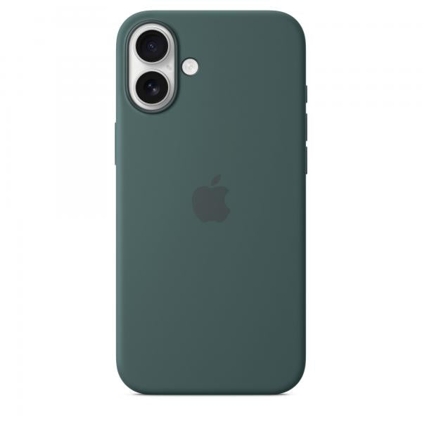 Custodia in Silicone per iPhone 16 Plus con MagSafe - Verde Lago