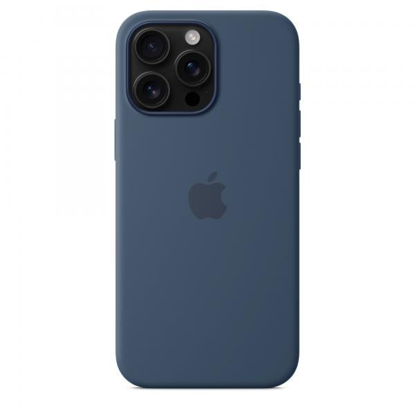 Custodia in Silicone per iPhone 16 Pro Max con MagSafe - Denim
