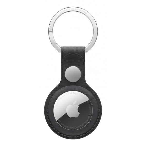 AirTag FineWoven Key Ring \\ Black