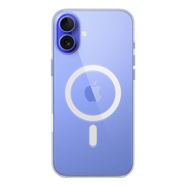 Custodia Trasparente per iPhone 16 Plus con MagSafe