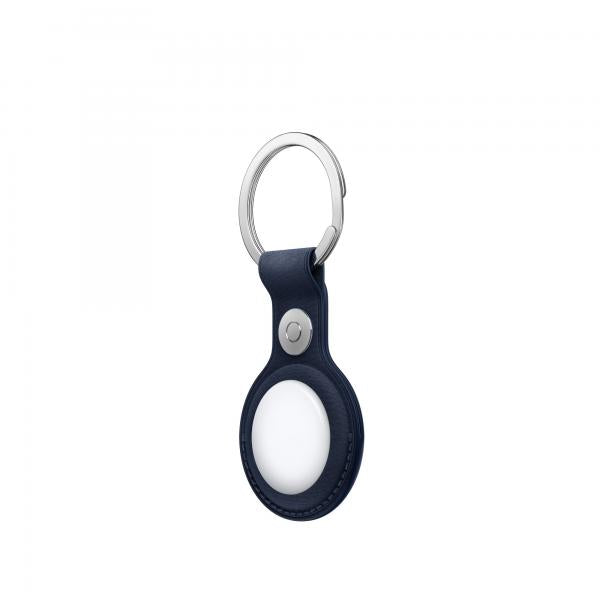 AirTag FineWoven Key Ring \\ Deep Blue