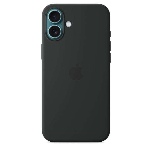 Custodia in Silicone per iPhone 16 Plus con MagSafe - Nero