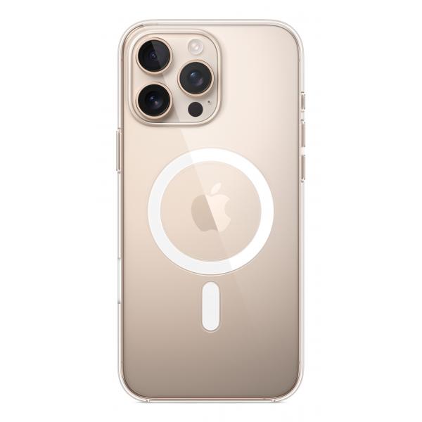 Custodia Trasparente per iPhone 16 Pro Max con MagSafe