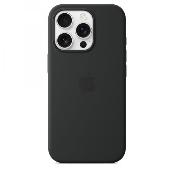 Custodia in Silicone per iPhone 16 Pro con MagSafe - Nera