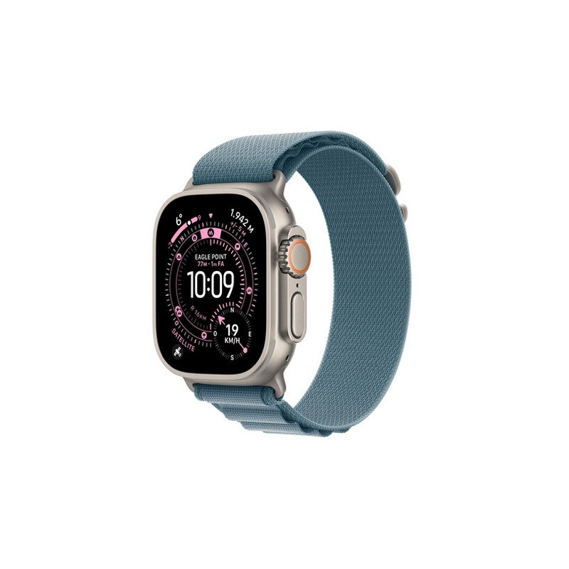 Apple Watch Ultra 3GPS + Cellular49mmNatural Titanium Case with Light Blue Alpine Loop - Small