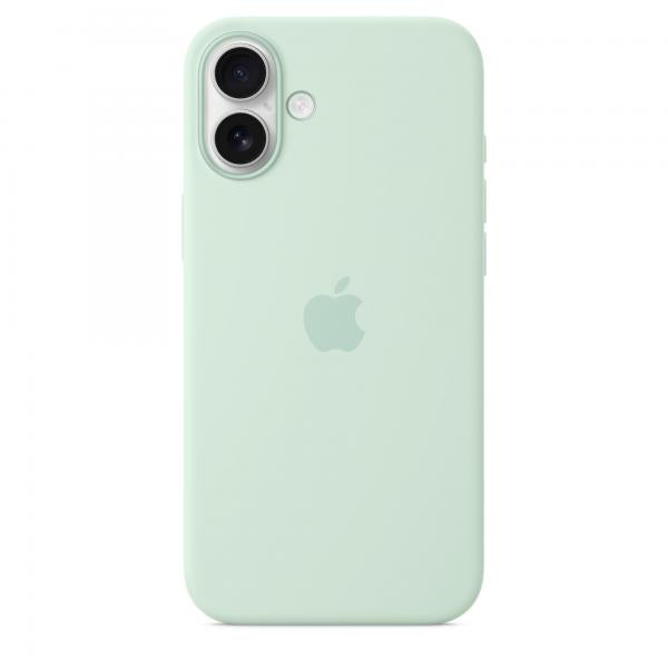 Custodia in Silicone per iPhone 16 Plus con MagSafe - Acquamarine