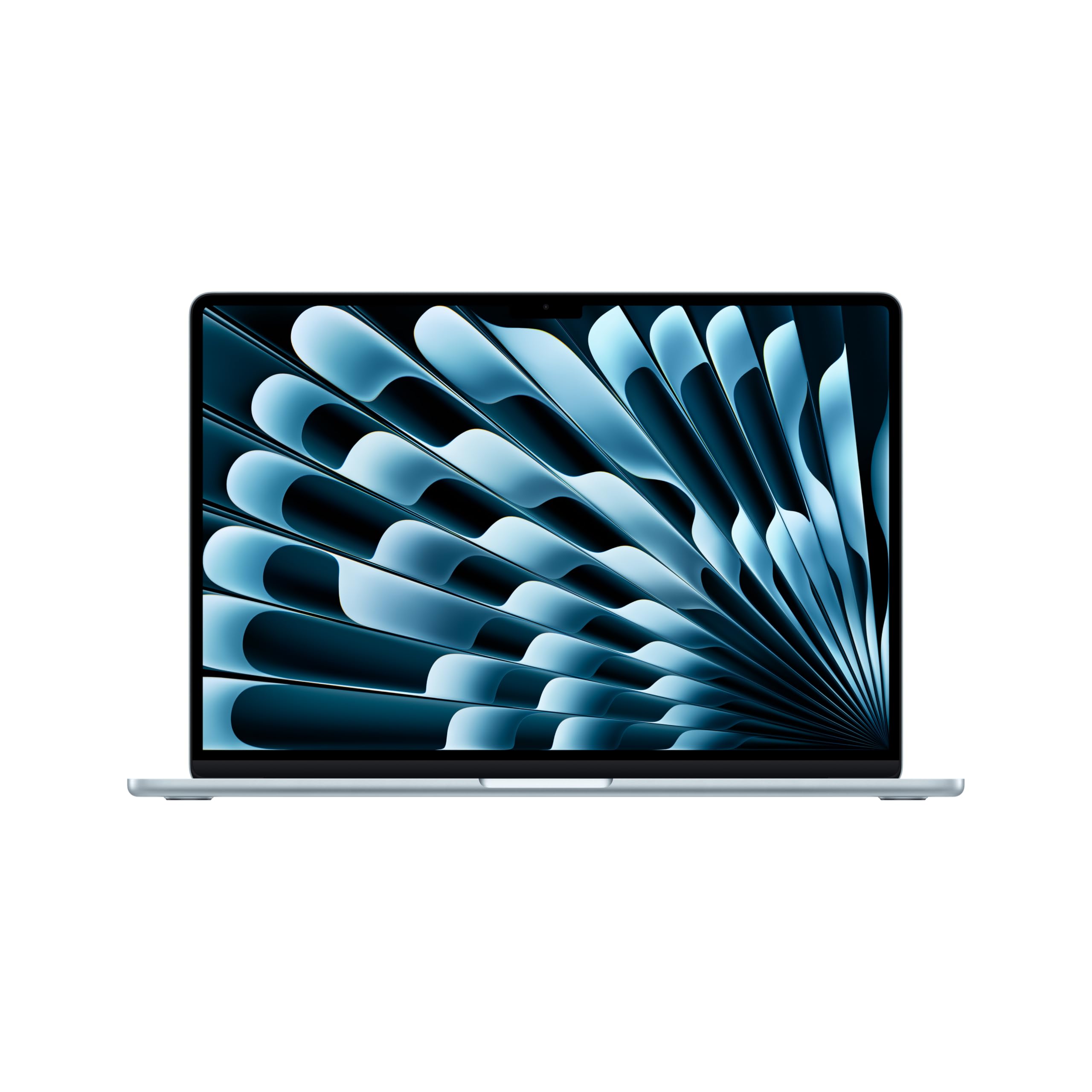 Apple Portatile MacBook Air 15'' con chip M4 (2025): progettato per Apple Intelligence, display Liquid Retina da 15,3'', 16GB di memoria unificata, 256GB di archiviazione SSD, Touch ID; Celeste