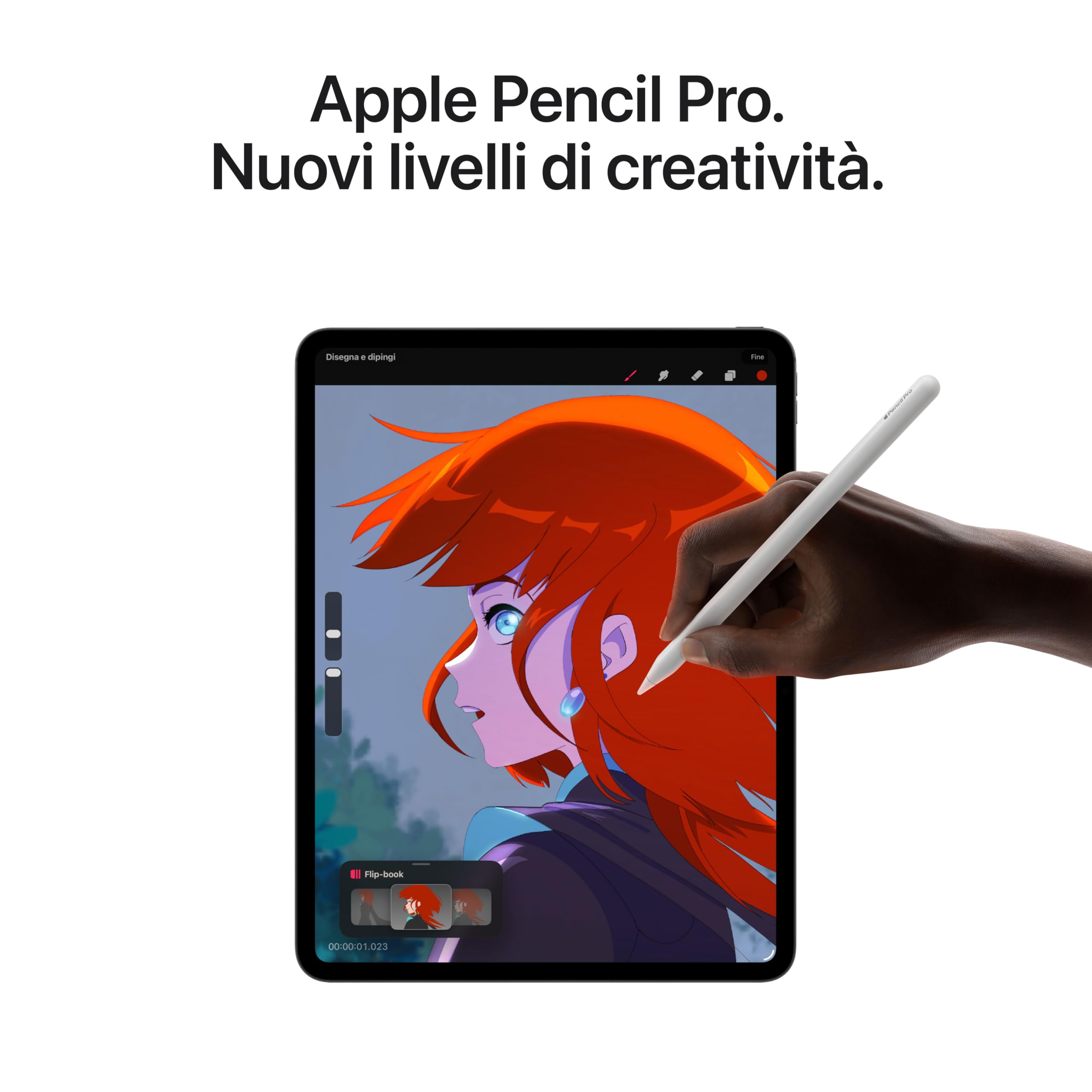 Apple iPad Pro 13'' (M5): Ultra Retina XDR, Vetro standard, 2 TB, Wi-Fi, fotocamere frontale e posteriore da 12MP, scanner LiDAR, un giorno di batteria – Argento