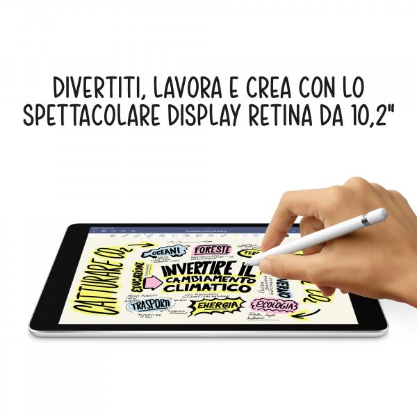 iPad 10,2" (2021) Wi-Fi - 64GB \\ Argento EU