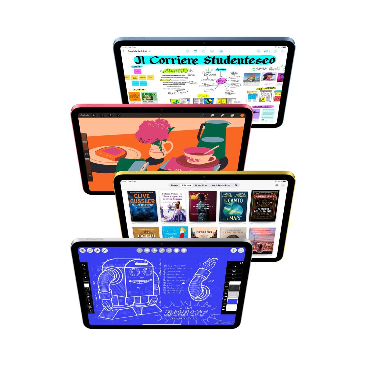 iPad 11'' Wi-Fi + Cellular 128GB \\ Giallo