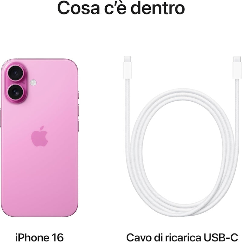 iPhone 16 128GB Rosa - MYEA3QLA